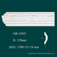 Modern Design Ceiling Decoration PU Cornice Moulding